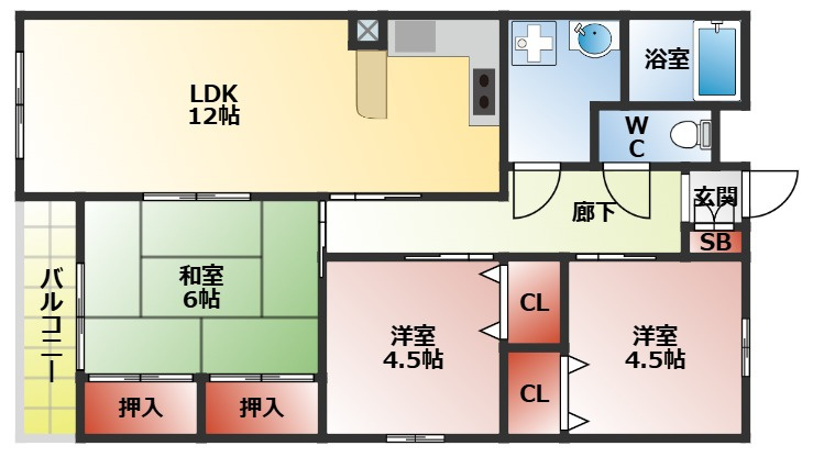 Ｇａｒｄｅｎ　Ｓｔｙｌｅ光善寺の間取り