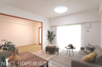 【外観】 | LDKは約14.4帖の空間です♪室内は令和６年５月リフォーム済み！お待たせ無しで即ご入居していただけます！素敵な室内をぜひ現地でご確認ください！お気軽にネクストホープ不動産販売までお問い合わせを！！