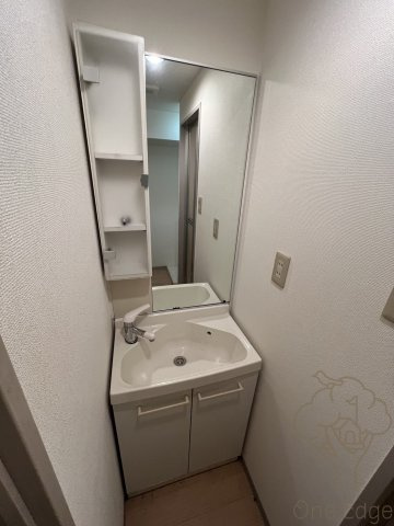 東梅田レジデンスの洗面所