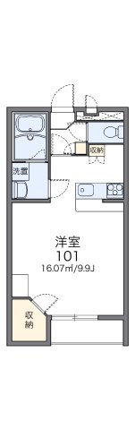レオパレスアークハイムⅡの間取り|画像2