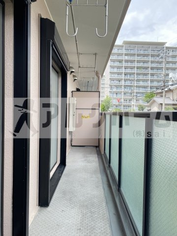 サンライズ青山のバルコニー