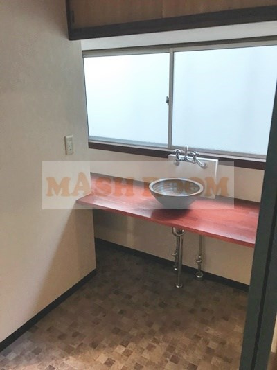 木REN舎の独立洗面台