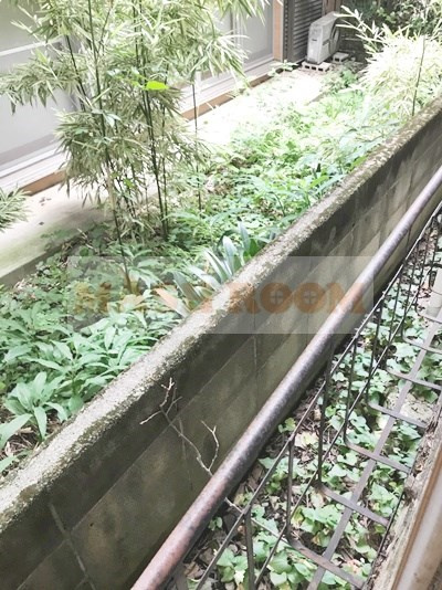 木REN舎のバルコニー