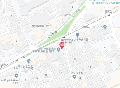 【地図】 | ラナップスクエア神戸県庁前 | 交通便利