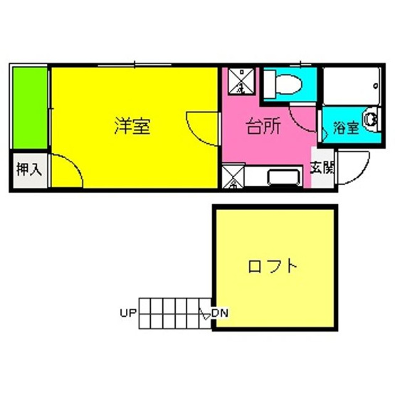 【間取り】 | ヴィラフォレスト | 現況優先。