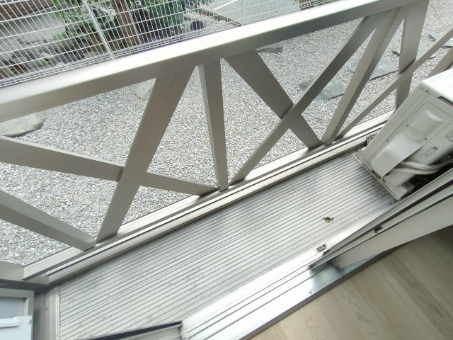 テスタ東小松川のバルコニー