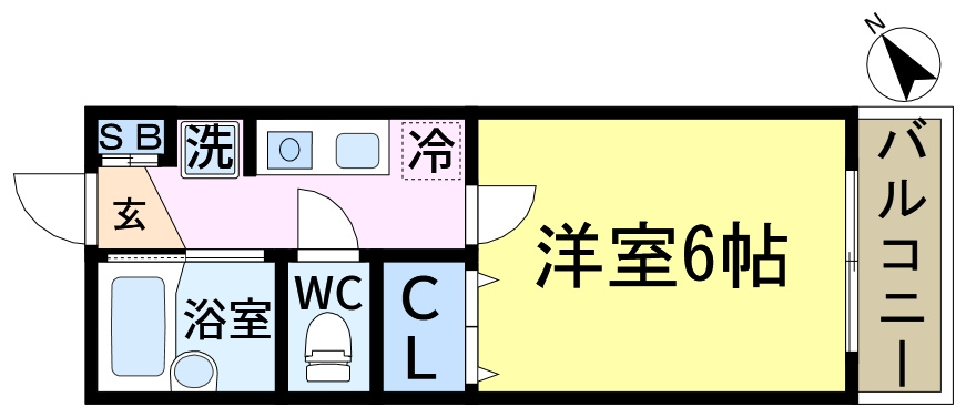 テスタ東小松川の間取り