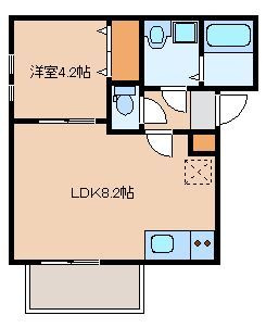 【間取り】 | リテラ県庁西 ア・カント | 現況優先。