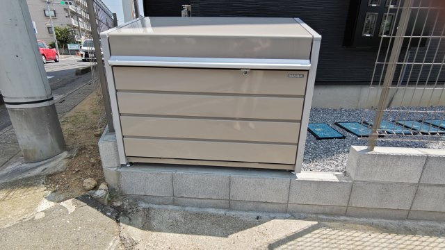 ル・シエル豊春のその他共用部分|敷地内ゴミ置き場あります