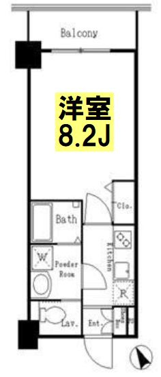 ドゥーエ西船橋の間取り