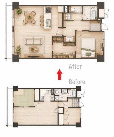サンライフ相模大野台のキッチン
