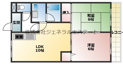 サンライズ・マゼミの間取り