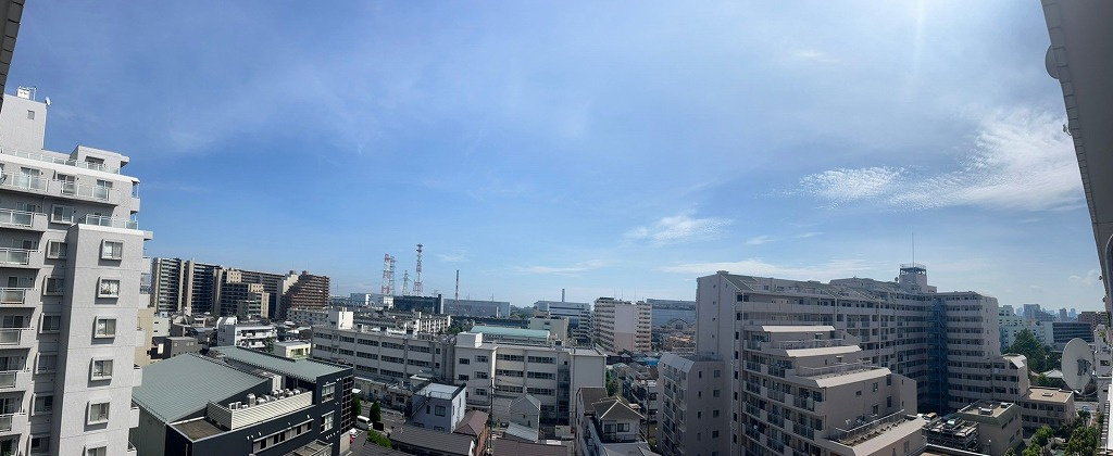 ツインシティ1番館エトランズ東砂　９階　リ　ノベーション済の展望