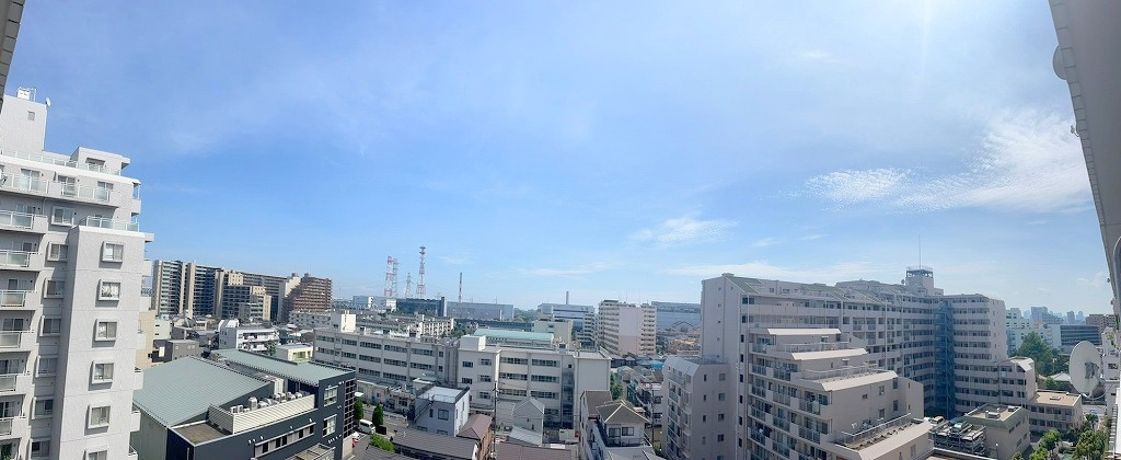 ツインシティ1番館エトランズ東砂　９階　リ　ノベーション済の展望