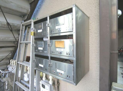 【その他共用部分】 | コーポK | 共用部にメールボックスがあります