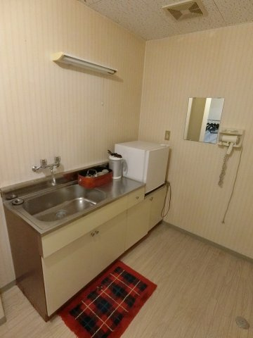 売ビジネスホテル・店舗・住居のキッチン|別タイプのお部屋有