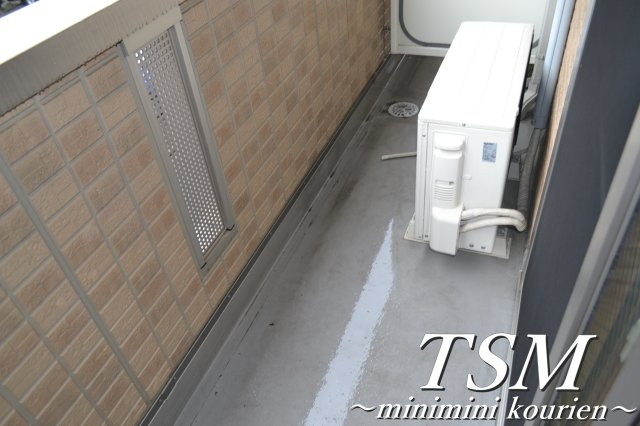 リヴェール香里園のバルコニー