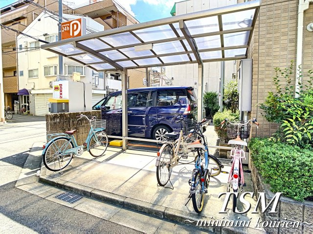 リヴェール香里園のその他共用部分|敷地内駐輪場