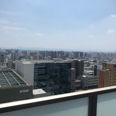 【展望】 | 17階南向き住戸/杜の街グレース岡山 ザ・タワー