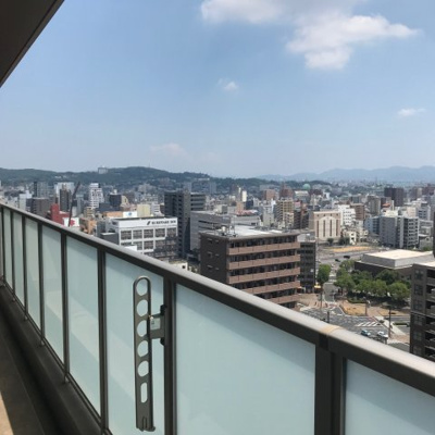 【展望】 | 17階南向き住戸/杜の街グレース岡山 ザ・タワー