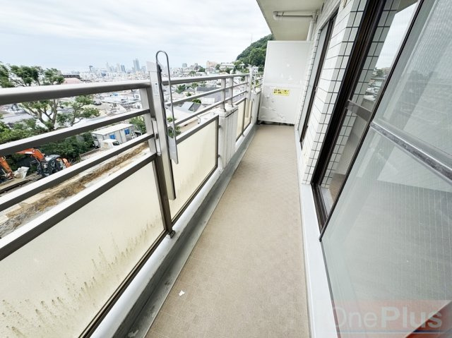 ビバリーハウス青谷壱番館のバルコニー