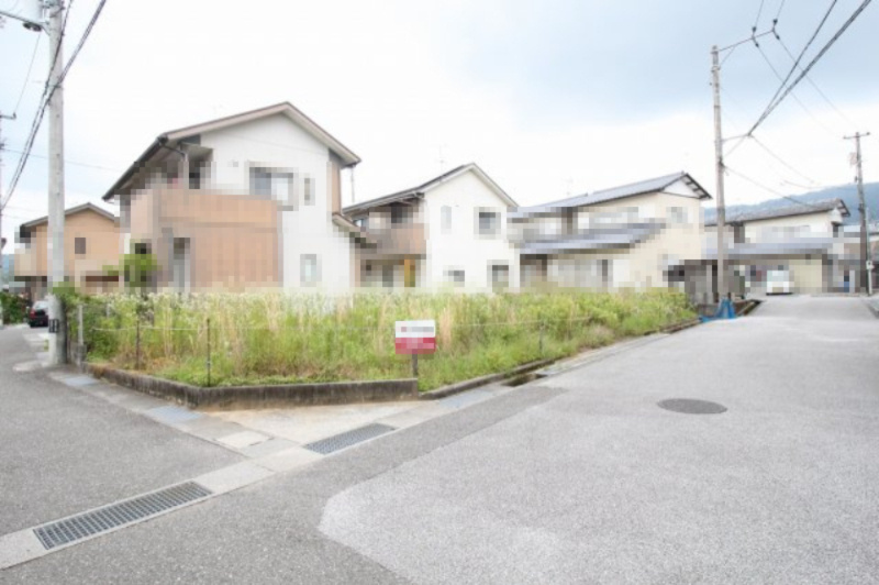 一宮中町　建築条件なし　売土地の外観