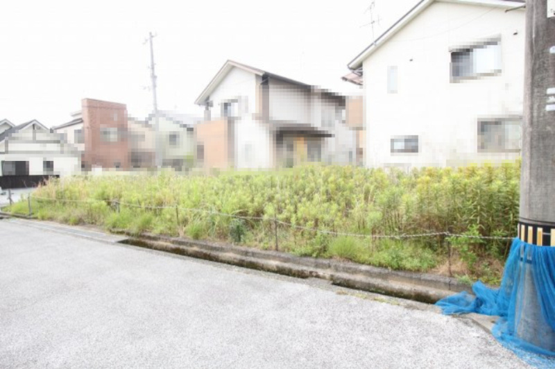 一宮中町　建築条件なし　売土地の外観