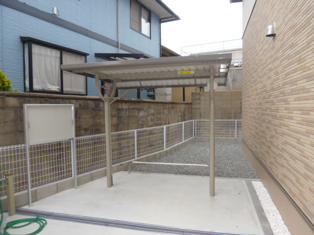 倉敷市児島小川３丁目のアパートのその他共用部分|駐輪場