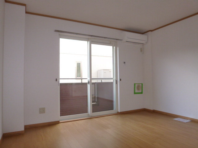 倉敷市福田町古新田のアパートの寝室|洋室