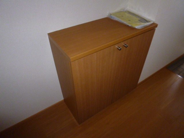 倉敷市福田町古新田のアパートの玄関