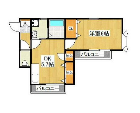 ラウレールの間取り