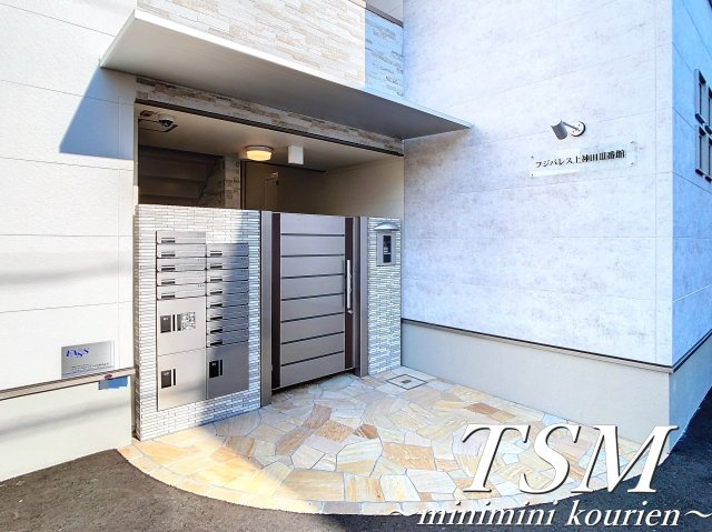 フジパレス上神田Ⅲ番館のエントランス