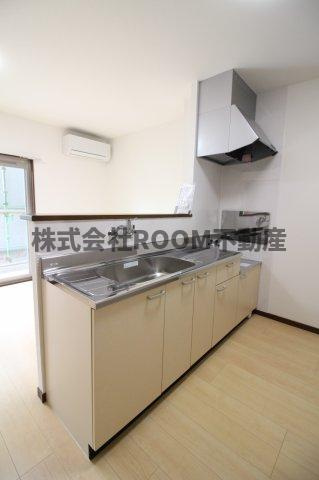 LienPorteⅡのキッチン|コンパクトなキッチンで掃除もラクラク