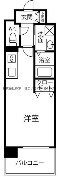 レプリアント鳥栖の間取り