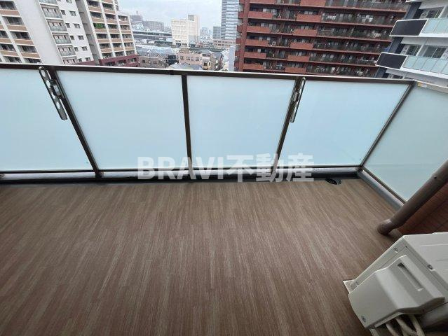 プレジオ阿波座2-8Fのバルコニー