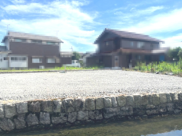 高島市新旭町藁園44坪土地の外観