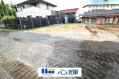 【前面道路含む現地写真】 | 宇部市野原2丁目・更地・６１坪（１号地） | 現地（2024年7月11日撮影）