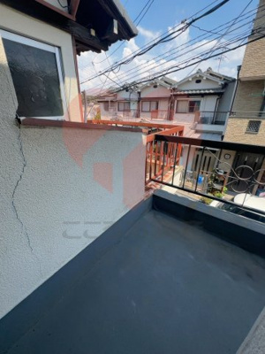 【バルコニー】 | 藤井寺市藤井寺４丁目貸家