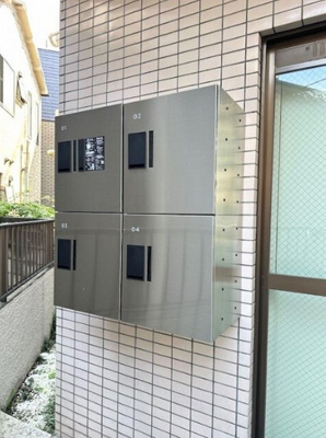【その他共用部分】 | 友愛コーポ | 不在時にも大活躍の宅配ボックス完備(^^)/