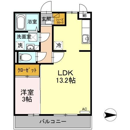 【間取り】 | エスト・クレールⅡ