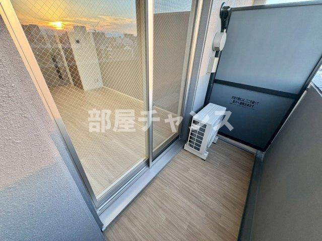 メイクス城西レジデンスのバルコニー