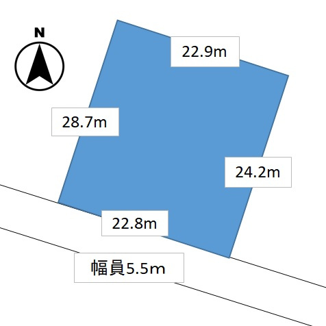 大府市横根町土地の画像
