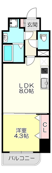 【間取り】 | Garden House 新今里