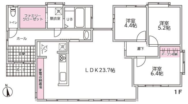 【間取り】 | 合志市須屋4期