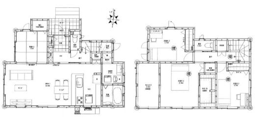 マ・メゾン　佐伯区藤の木二丁目　№95の間取り|４ＬＤＫ＋サンルーム
