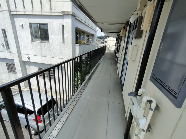 サンヴィラージュのエントランス|清潔なエントランスです