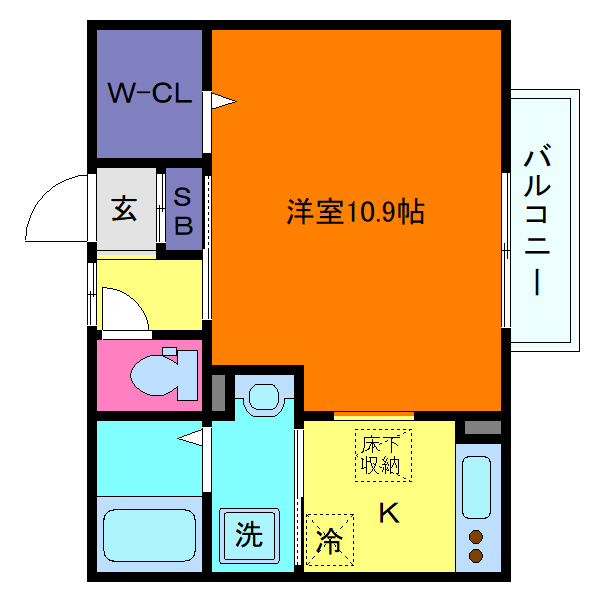 ヴィアーレの間取り