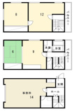 岩倉忠在地町　中古戸建【店舗・事務所付き住宅】の画像
