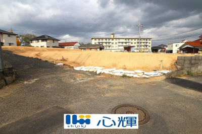 【前面道路含む現地写真】 | 宇部市野原2丁目・更地・６８坪（７号地）