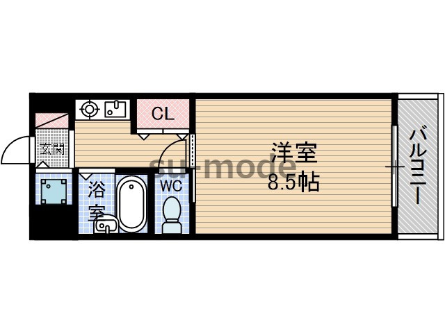 アルファ千里丘の間取り